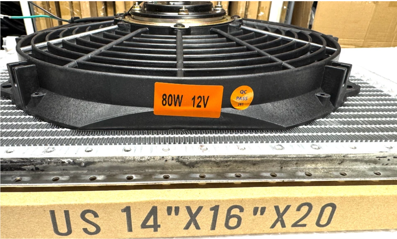 A/C KIT UNIVERSAL 202-100 UNDER-DASH 100% ELECTRIC 12V DC 14H x 18L CONDENSER