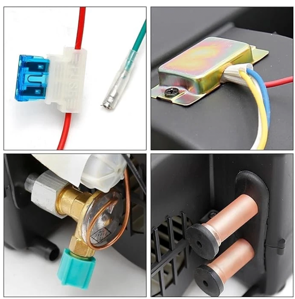 A/C KIT UNIVERSAL UNDER DASH EVAPORATOR 404-100 GOLD HEAT AND COOL ELEC HARNESS