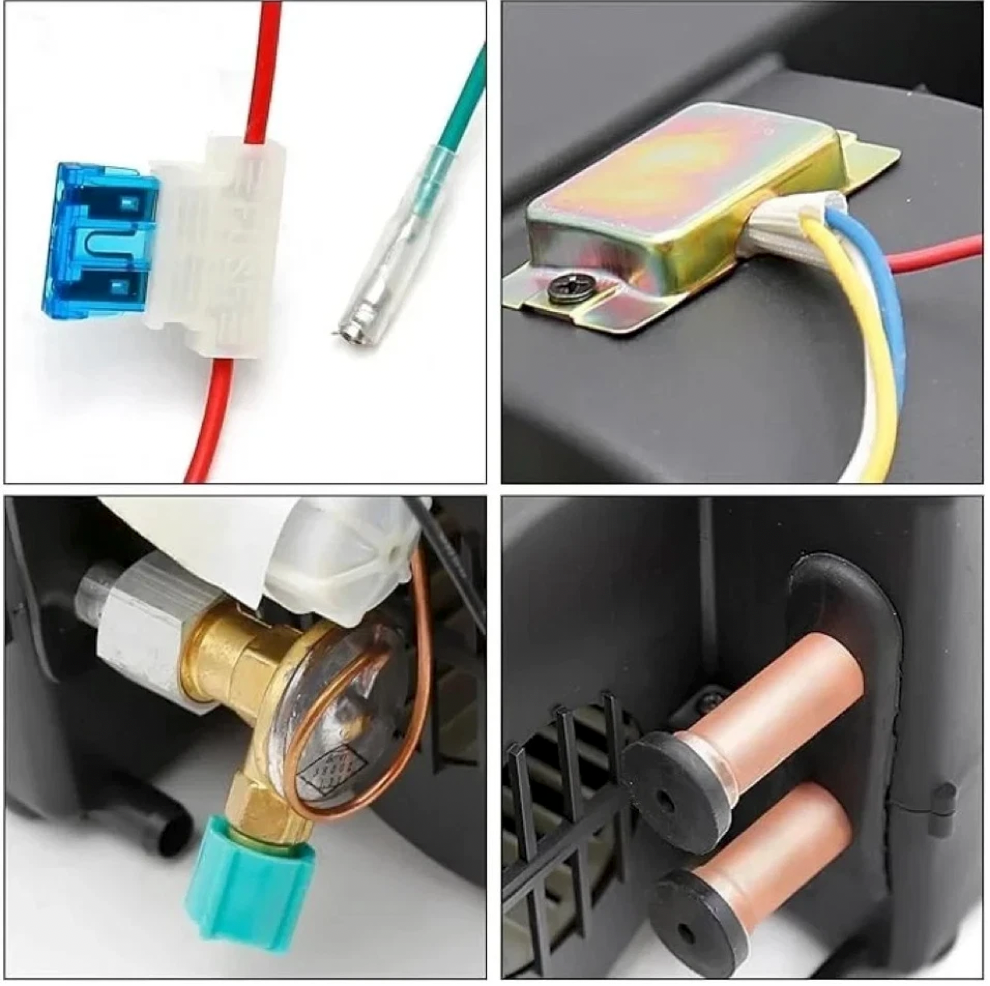 A/C KIT UNIVERSAL UNDER DASH EVAPORATOR 404-100 HEAT & COOL ELECTRICAL HARNESS