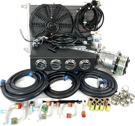 24 VOLTS KIT UNIVERSAL UNDERDASH 24V EVAPORATOR COOL ONLY MODEL 450-000 SHADOW