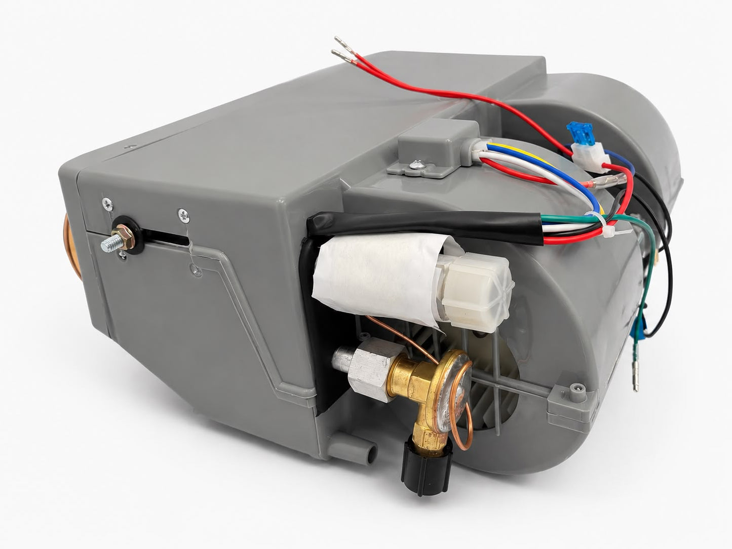 A/C KIT UNIVERSAL UNDERDASH 432-10 GREY CONDENSER 20X12 C/O COMPRESSOR 2A SILVER