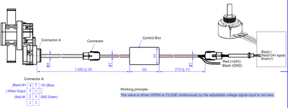 100% ELECTRIC 12V -24V Heater Control Valve Controlled