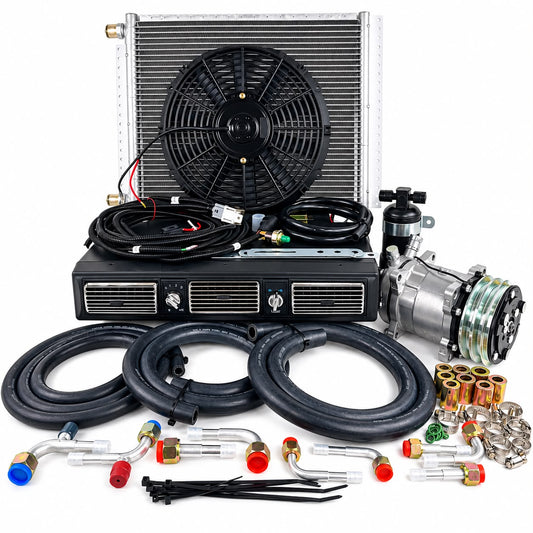 24 VOLTS HEAVY DUTY Universal Air Conditioning Kit Under Dash 450-100 A/C