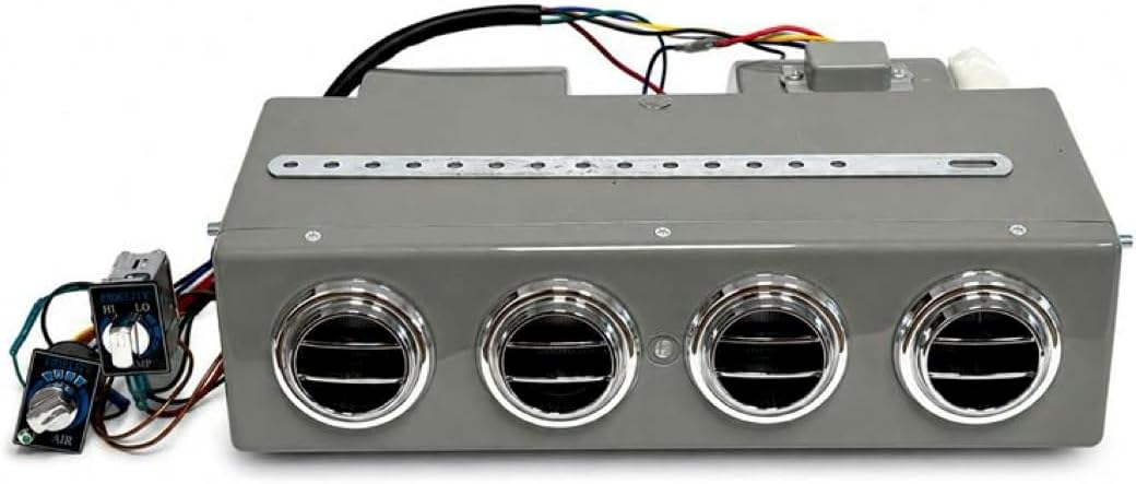 A/C KIT UNIVERSAL UNDER DASH EVAPORATOR 432-0 SHG CONDENSER 20*12-COMPRE2ABLACK