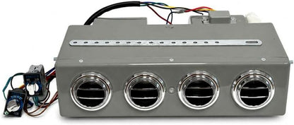 A/C KIT UNIVERSAL UNDER DASH EVAPORATOR 432-0 SHG CONDENSER 20*12-COMPRE2ABLACK