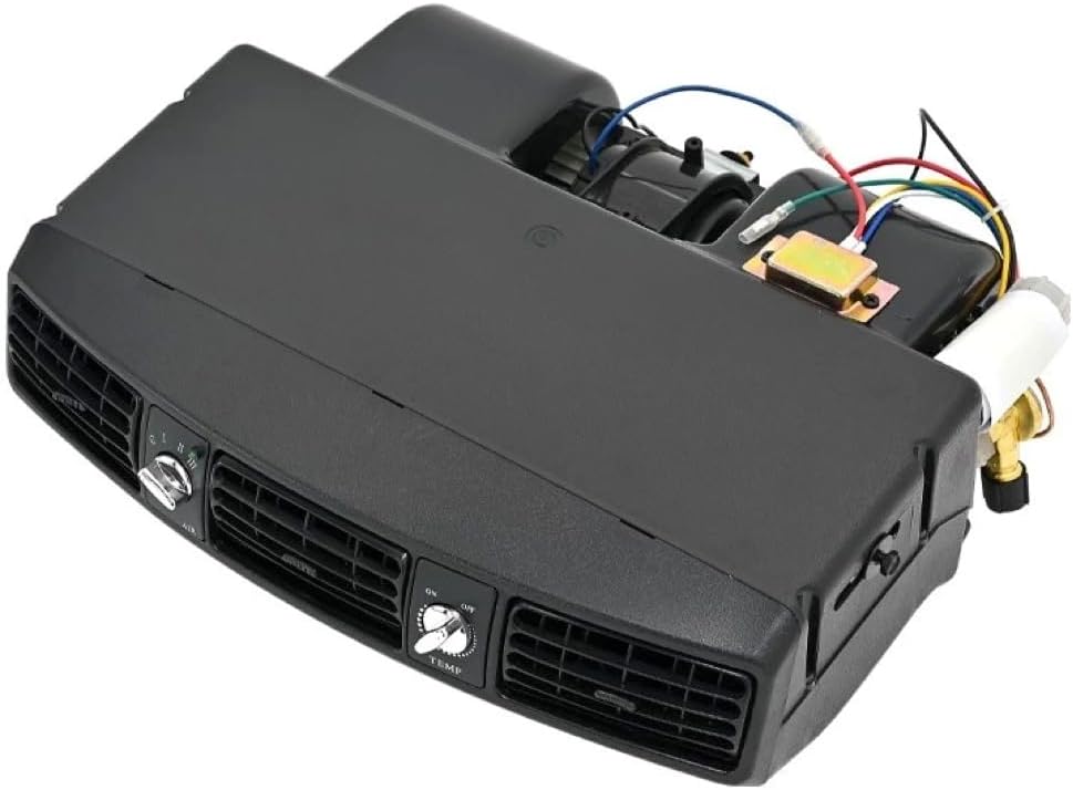 Universal UnderDash A/C Kit 202- 14X18 Condenser w/ Electric Harness, 2A-V Belt