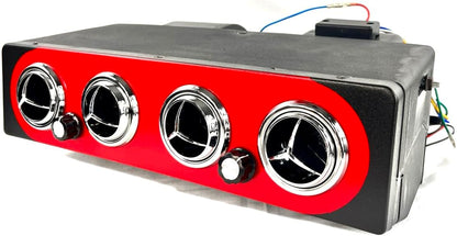 A/C KIT UNIVERSAL UNDER DASH EVAPORATOR 450A-000 RED CSL 12V Heat and Cool