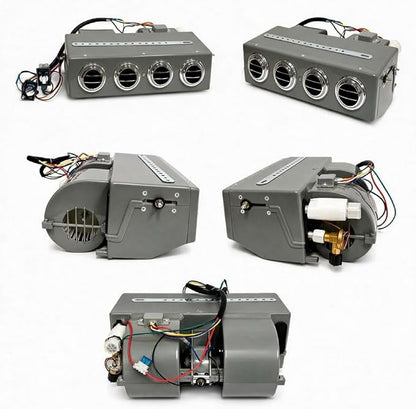 A/C KIT UNIVERSAL UNDER DASH EVAPORATOR 432-0 SH GREY COMPRESSOR 2A SILVER