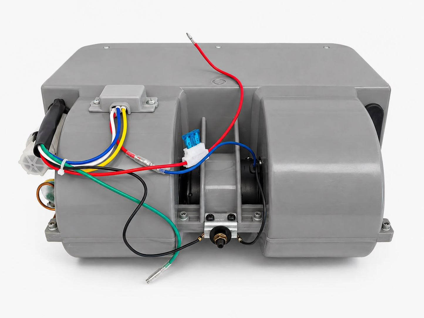 A/C KIT UNIVERSAL UNDERDASH 432-10 GREY CONDENSER 20X12 C/O COMPRESSOR 2A SILVER