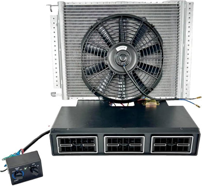 24 VOLTS KIT UNDER DASH EVAPORATOR COMPRESSOR 848-100 HEAT & COOL ELEC HARNESS