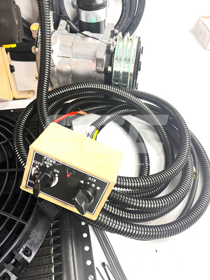 HUMVEE A/C Air Conditioning KIT R-2400-0 OEM Red Dot Backwall unit