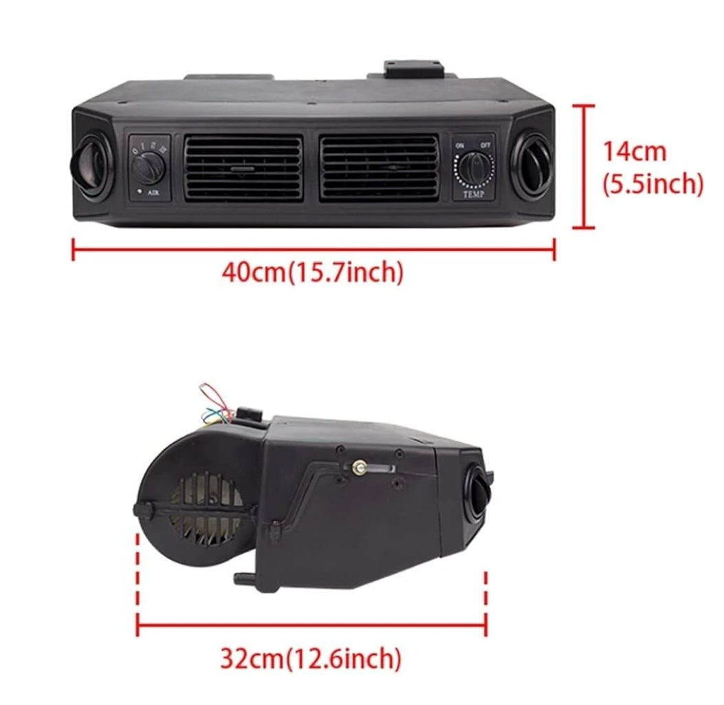 12V Underdash Car Heat&Cool Air Conditioner Unit Universal AC Compressor A/C Kit