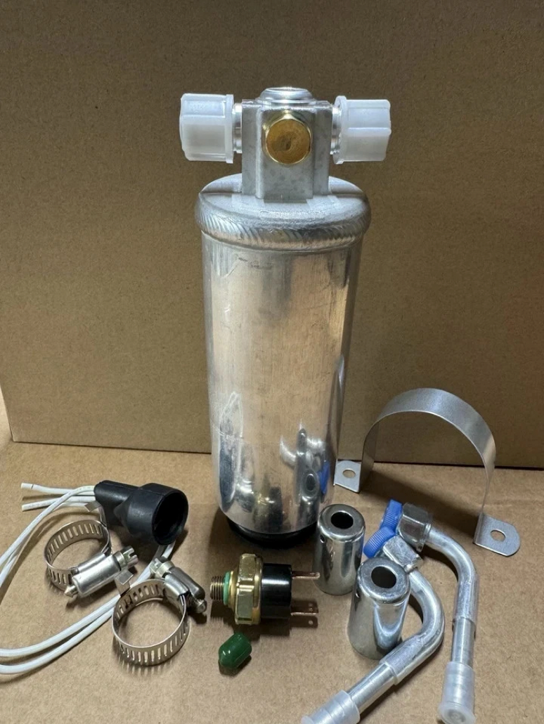 A/C ALUMINUM DRIER KIT  5/8" X  5/8" O-RING W/ FITTING COMBO W/ BINARY SWITCH