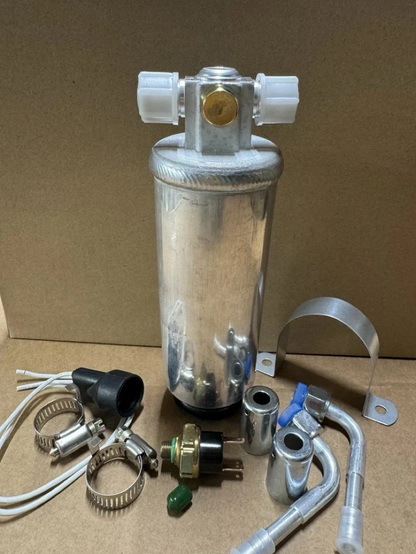 A/C ALUMINUM DRIER KIT  5/8" X  5/8" O-RING W/ FITTING COMBO W/ BINARY SWITCH