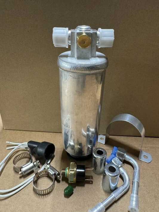 A/C ALUMINUM DRIER KIT  5/8" X  5/8" O-RING W/ FITTING COMBO W/ BINARY SWITCH