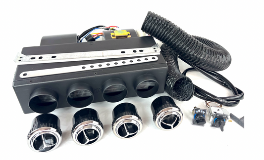 Universal Underdash Air Conditioning Evaporator 450-000 Heat Cool + Flex 4 Vents