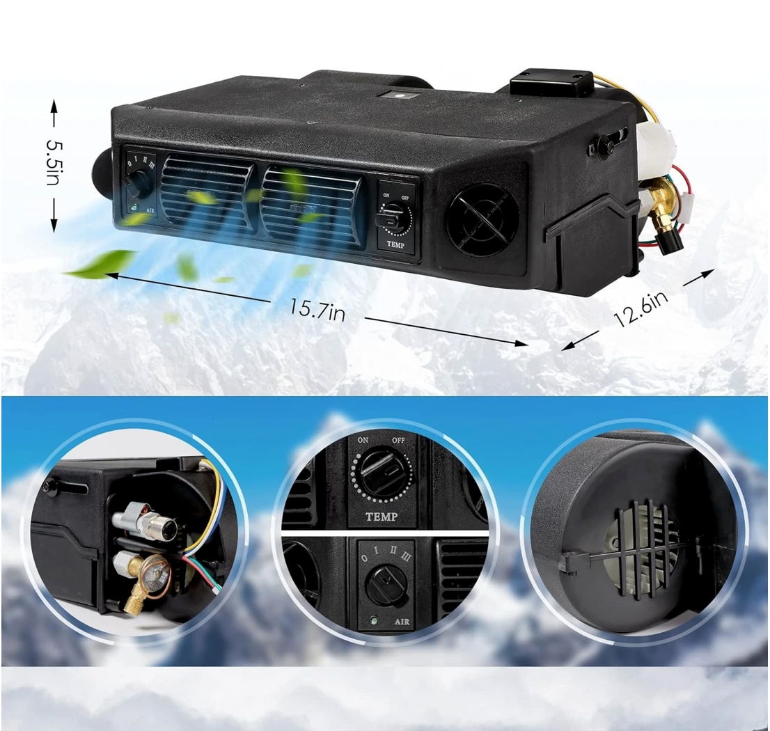 NEW A/C KIT UNIVERSAL UNDER DASH SERPENTINE COMPRESSOR KIT AIR CONDITIONER 12V