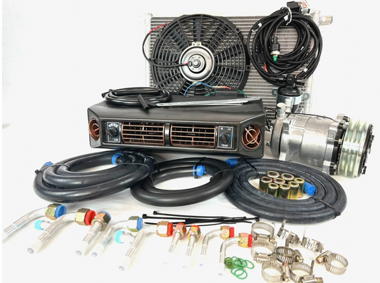A/C KIT UNIVERSAL UNDER DASH EVAPORATOR 404-100 GOLD HEAT  AND COOL ELEC HARNESS