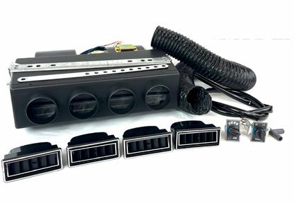 A/C KIT UNDER DASH EVAPORATOR COMPRESSOR 404-000 COOL ONLY DDCL ELECTRIC HARNESS