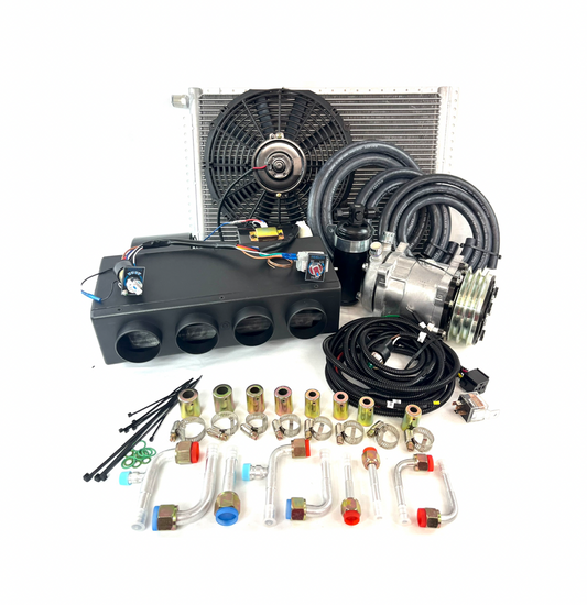 A/C KIT UNIVERSAL UNDERDASH EVAPORATOR 432-000 12V WITH ELECTRICAL HARNESS