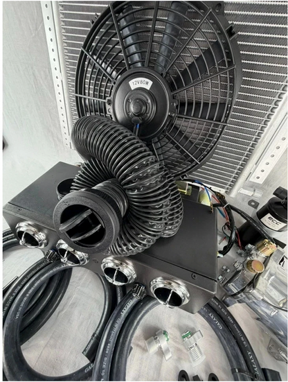 A/C KIT UNIVERSAL UNDER DASH  HEAT & COOL 404 WITH 2 AUXILIARY DEFROSTER VENT