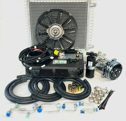 A/C KIT UNIVERSAL AIR CONDITIONING UNDER DASH EVAPORATOR 432-100 ROUND VENTS