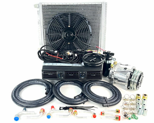 A/C KIT UNIVERSAL UNDERDASH EVAPORATOR 404-100 COOL ONLY 13700 BTU ELEC HARNESS