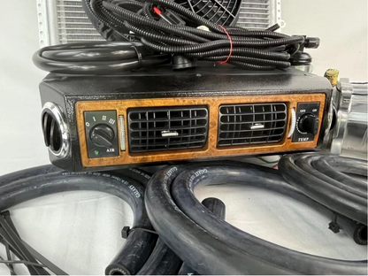 A/C KIT UNIVERSAL UNDER DASH EVAPORATOR 432-100 BLACK & WOOD  ELECTRICAL HARNESS
