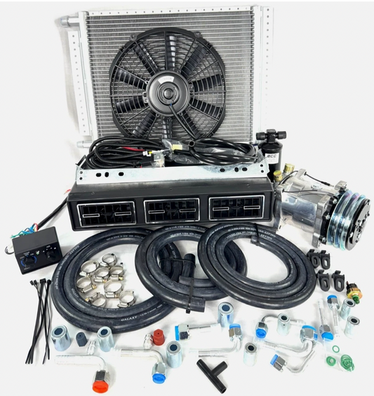 NEW A/C-KIT UNDER DASH EVAPORATOR COMPRESSOR 848-100 HEAT & COOL ELEC HARNESS