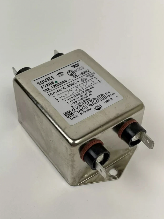 Corcom 10VR1 F7206 Power Line EMI Noise Filter