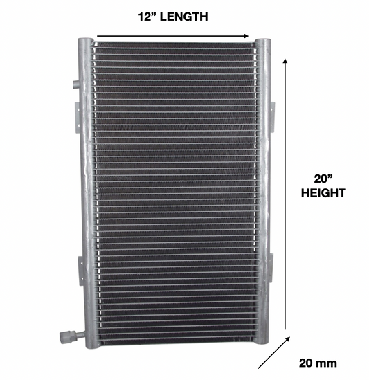 UNIVERSAL PARALLEL FLOW CONDENSER 20H*12L*20mm