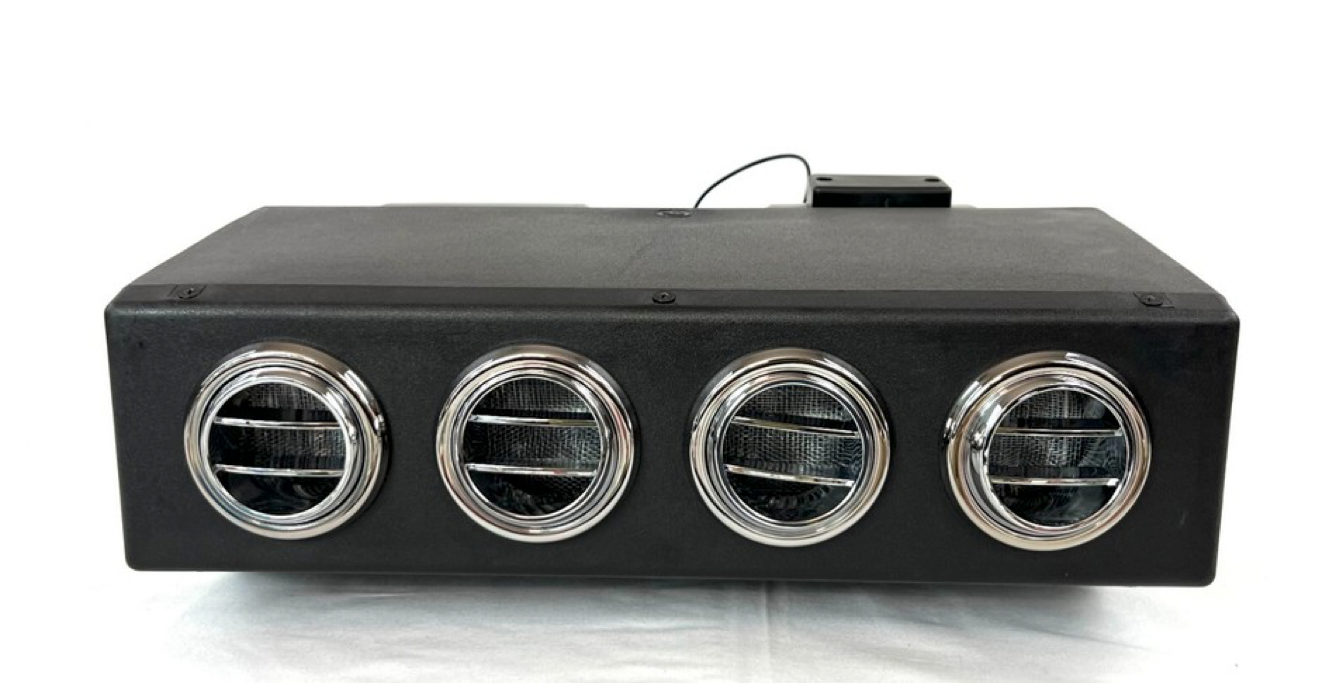 A/C KIT UNIVERSAL UNDERDASH 404-0 SHADOW COOL ONLY CHROME VENTS