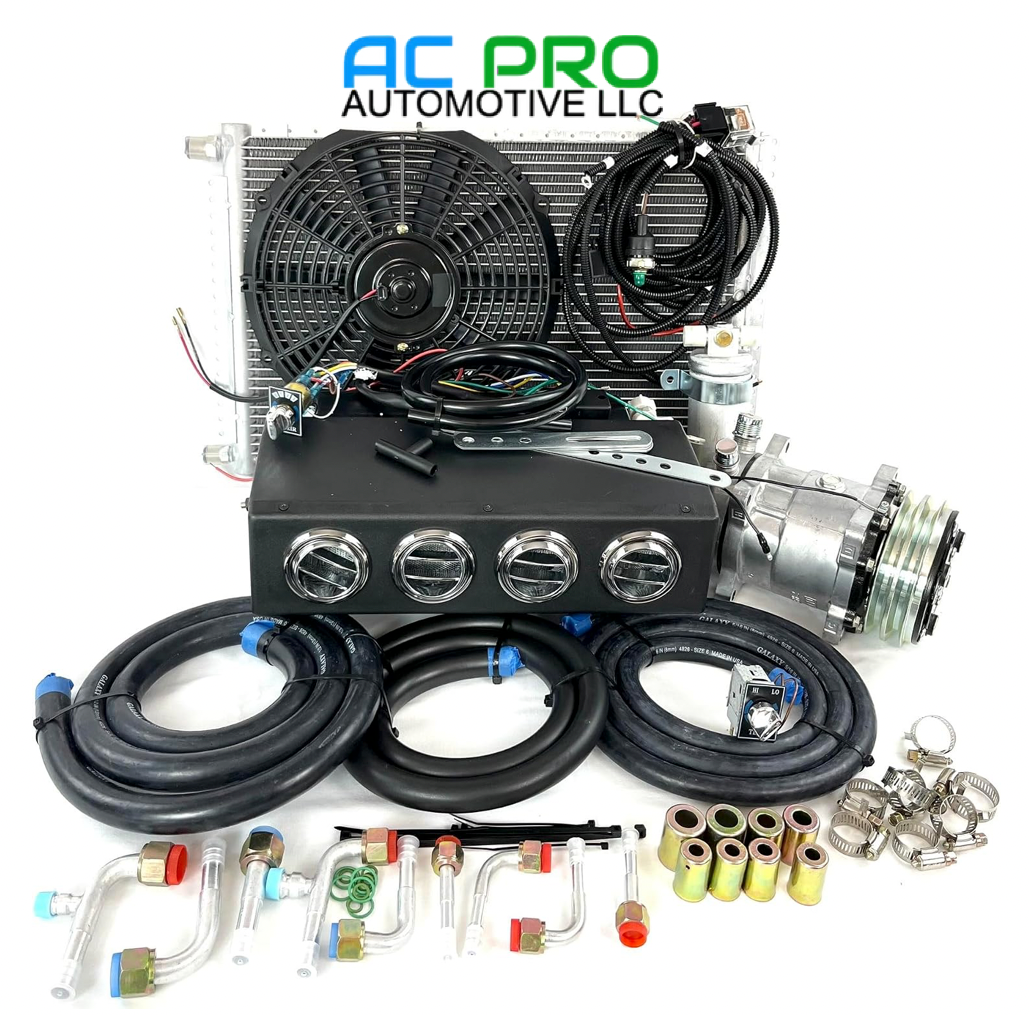 A/C KIT UNIVERSAL UNDERDASH 12V EVAPORATOR COOL ONLY MODEL 450-000 SHADOW