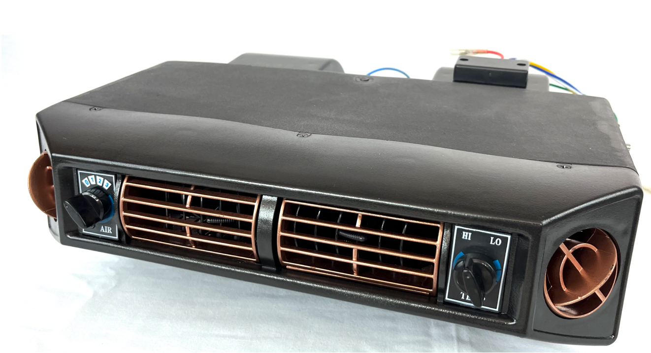 A/C KIT UNIVERSAL UNDERDASH EVAPORATOR 404-100 GOLD 12V WITH ELECTRICAL HARNESS