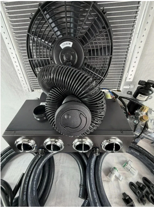 A/C KIT UNIVERSAL UNDER DASH  HEAT & COOL 404 WITH 2 AUXILIARY DEFROSTER VENT