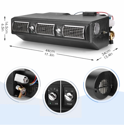 Universal Air Conditioning Kit Under Dash 450-100 A/C 12V  HEAT & COOL