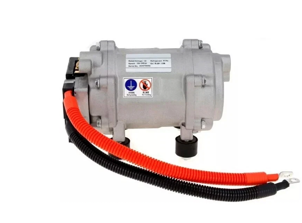Universal Underdash AC Air Conditioning  Kit 12V ELECTRIC COMPRESSOR HEAT COOL