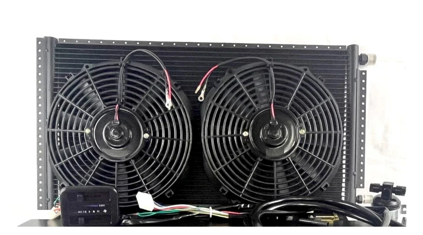 A/C KIT UNIVERSAL UNDER DASH EVAPORATOR BEU 228-100 WALNUT  12V  ELEC HARNESS