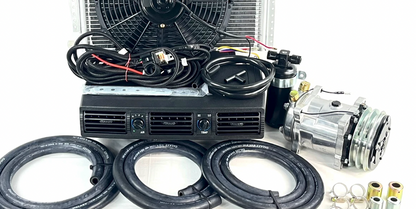 A/C KIT UNIVERSAL UNDERDASH EVAPORATOR 404-100 COOL ONLY 13700 BTU ELEC HARNESS