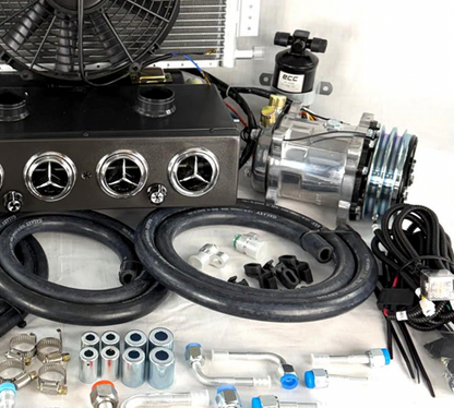 A/C KIT UNIVERSAL UNDER DASH  HEAT & COOL 404 WITH 2 AUXILIARY DEFROSTER VENT