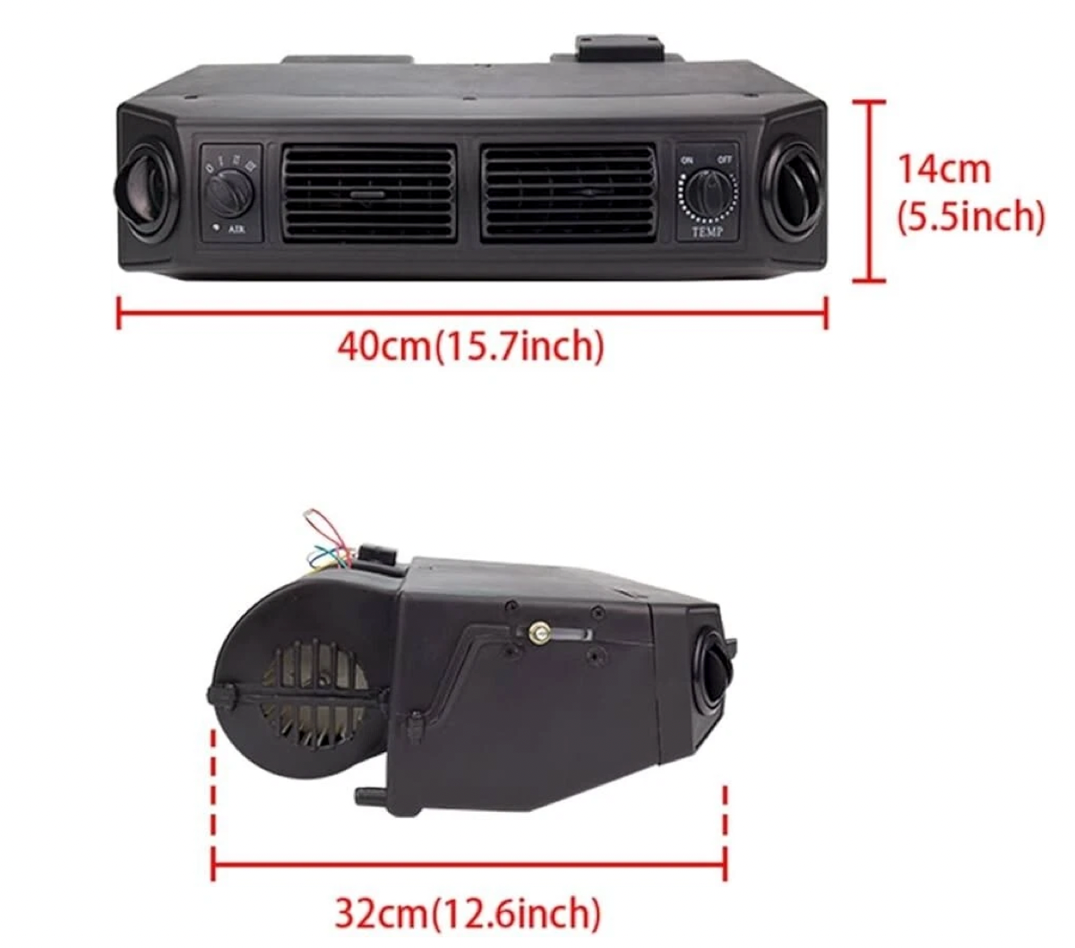 A/C KIT UNIVERSAL AIR CONDITIONING UNDER DASH MODEL 432-100 BLACK  12X14 COND