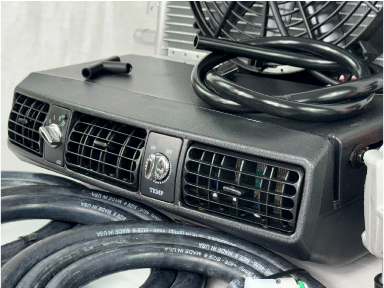 A/C KIT UNIVERSAL UNDERDASH  HOT ROD 14H x 16L CONDENSER MODEL 202-100