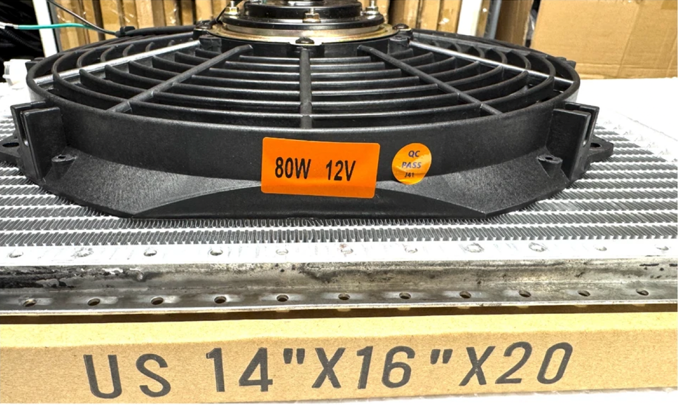A/C KIT UNIVERSAL 202-100 UNDER-DASH 100% ELECTRIC 12V DC 14H x 16L CONDENSER