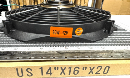 A/C KIT UNIVERSAL 202-100 UNDER-DASH 100% ELECTRIC 12V DC 14H x 16L CONDENSER