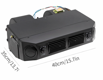 A/C KIT UNIVERSAL AIR CONDITIONING UNDER DASH EVAPORATOR 432-100 ROUND VENTS