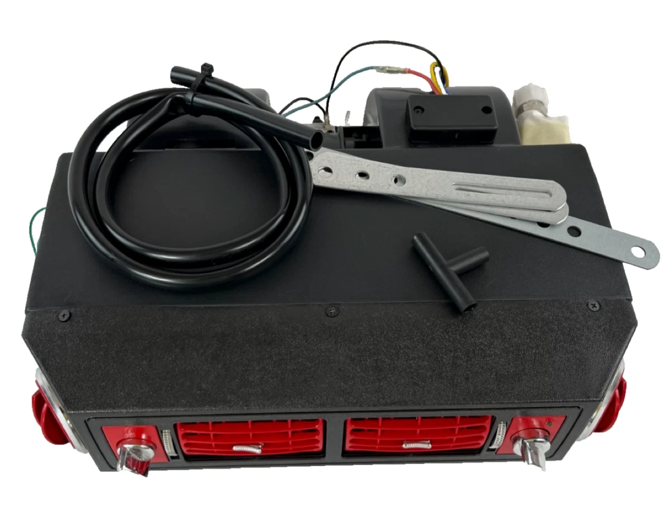 A/C KIT UNIVERSAL UNDERDASH EVAPORATOR 432-100 RED  12V WITH ELECTRICAL HARNESS