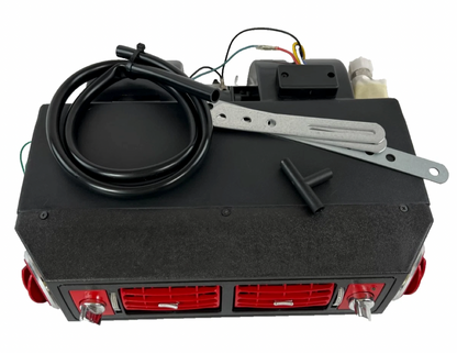 A/C KIT UNIVERSAL UNDERDASH EVAPORATOR 432-100 RED  12V WITH ELECTRICAL HARNESS