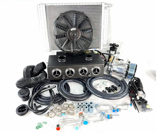 A/C KIT UNIVERSAL UNDER DASH  HEAT & COOL 404-0 2 AUXILIARY DEFROSTER VENT  PV8