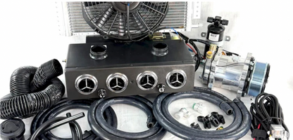 A/C KIT UNIVERSAL UNDER DASH  HEAT & COOL 404-0 2 AUXILIARY DEFROSTER VENT  PV8