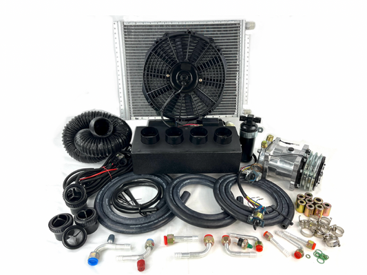 A/C KIT UNIVERSAL UNDER DASH IN DASH EVAPORATOR 432-000 Top Outlet Cool Only